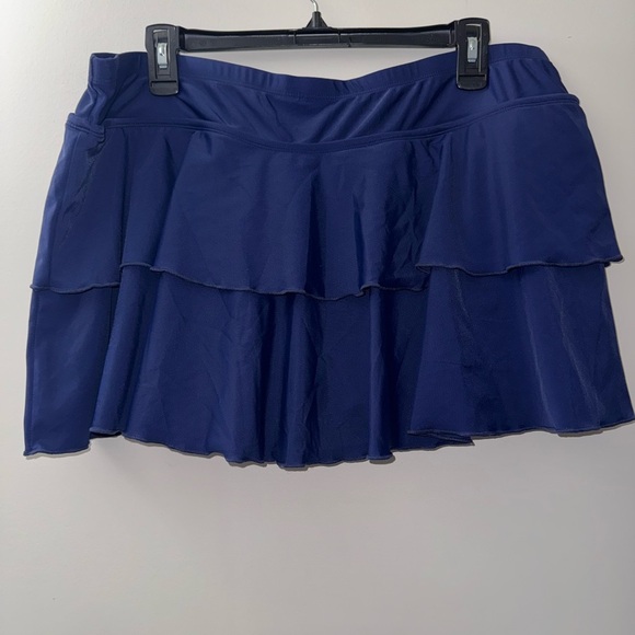 Navy Blue Women's Swim Bottoms 2XL - Picture 2 of 4